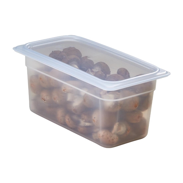 Cambro Polypropylene Gastronorm Tray - Translucent  - 1/3 150mm