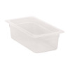 Cambro Polypropylene Gastronorm Tray - Translucent  - 1/3 100mm