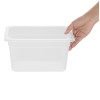 Nisbets Essentials Polypropylene 1/4 GN Container 150mm - 3.7Ltr