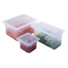 Cambro Polypropylene Gastronorm Tray - Translucent  - 1/6 100mm