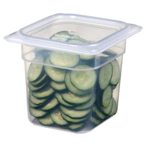 Cambro Polypropylene Gastronorm Tray - Translucent  - 1/9 100mm