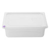 Hygiplas Click PP 1/2 GN Container with Lid & 7 Colour Clips 100mm 5.9 Ltr (4 Pack)