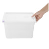 Hygiplas Click PP 1/2 GN Container with Lid & 7 Colour Clips 200mm 11.7Ltr (4 Pack) Hygiplas Click PP 1/2 GN Container with Lid & 7 Colour Clips 200mm 11.7Ltr (4 Pack)