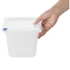 Hygiplas Click PP 1/6 GN Container with Lid & 7 Colour Clips 150mm 2.2Ltr (4 Pack) Hygiplas Click PP 1/6 GN Container with Lid & 7 Colour Clips 150mm 2.2Ltr (4 Pack)