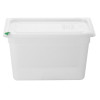 Hygiplas Click PP 1/3 GN Container with Lid & 7 Colour Clips 200mm 6.9Ltr (4 Pack)