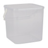 Décor Tellfresh Super Storer Sqr White Storage Container w/ Handle - 8.5Ltr