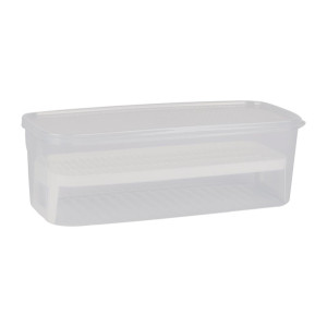 Décor Tellfresh 2 Storey W Rack White Storage Container - 5Ltr