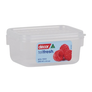 Décor Tellfresh Oblong Storage Container - 250ml