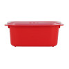 Décor Microsafe Oblong W Rack White Food Container - 1.6L Décor Microsafe Oblong W Rack White Food Container - 1.6L