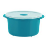 Décor Microsafe Round W Rack Teal 1.5Ltr Décor Microsafe Round W Rack Teal 1.5Ltr