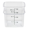Cambro Fresh Pro Square Container Polycarbonate - Clear - 3.8Ltr Cambro Fresh Pro Square Container Polycarbonate - Clear - 3.8Ltr