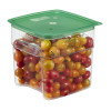 Cambro Lid to fit Fresh Pro Square Containers - Green - 1.9Ltr & 3.8Ltr Cambro Lid to fit Fresh Pro Square Containers - Green - 1.9Ltr & 3.8Ltr