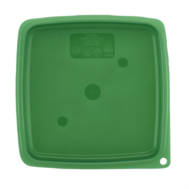 Cambro Lid to fit Fresh Pro Square Containers - Green - 1.9Ltr & 3.8Ltr Cambro Lid to fit Fresh Pro Square Containers - Green - 1.9Ltr & 3.8Ltr