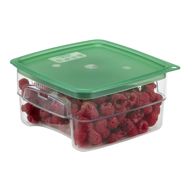 Cambro Fresh Pro Square Container Polycarbonate - Clear - 1.9Ltr