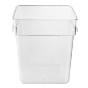 Hygiplas Polycarbonate Square Storage Container 15Ltr