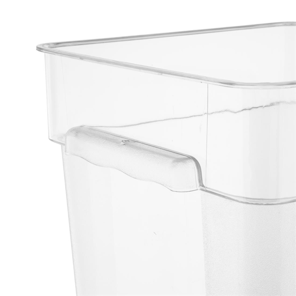 Hygiplas Polycarbonate Square Storage Container 15Ltr Hygiplas Polycarbonate Square Storage Container 15Ltr