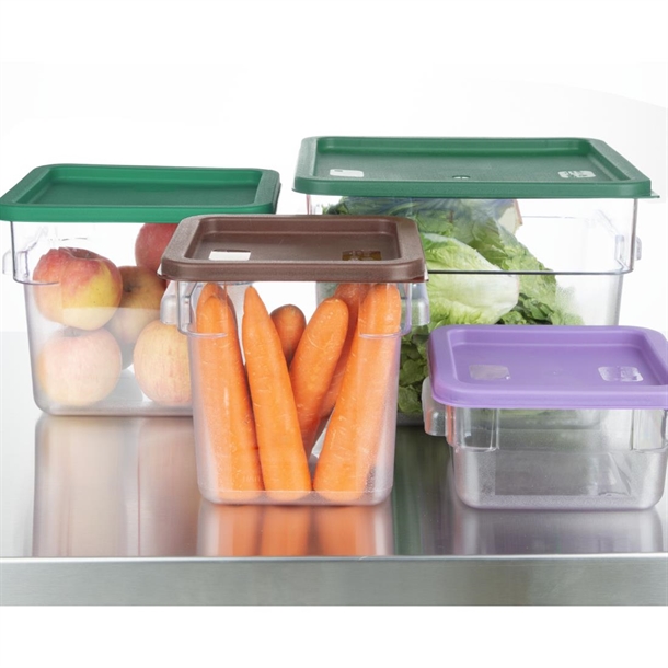 Hygiplas Polycarbonate Square Storage Container 15Ltr Hygiplas Polycarbonate Square Storage Container 15Ltr