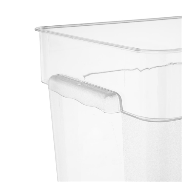 Hygiplas Polycarbonate Square Storage Container 20Ltr