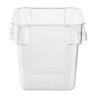 Hygiplas Polycarbonate Square Storage Container 3.5Ltr