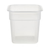 Cambro Fresh Pro Mini Square Polypropylene Container Translucent - 946ml
