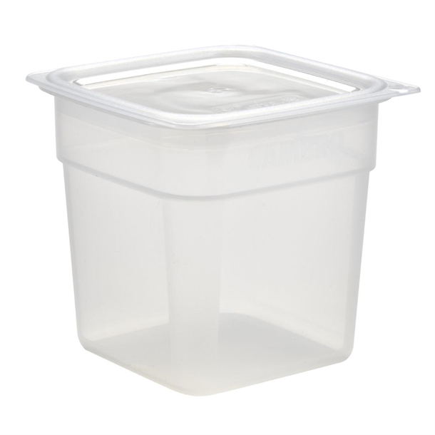 Cambro Fresh Pro Mini Square Polypropylene Container Translucent - 946ml