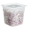 Cambro Fresh Pro Mini Square Polypropylene Container Translucent - 946ml