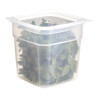Cambro Fresh Pro Mini Square Polypropylene Container Translucent - 946ml