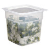 Cambro Fresh Pro Mini Square Polypropylene Container Translucent - 946ml