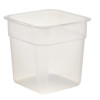 Cambro Fresh Pro Mini Square Polypropylene Container Translucent - 946ml
