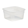 Cambro Fresh Pro Mini Square Polypropylene Container Translucent - 473ml