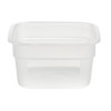 Cambro Fresh Pro Mini Square Polypropylene Container Translucent - 473ml