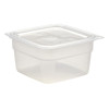 Cambro Lid to fit Fresh Pro Mini Containers - Translucent - 473ml & 946ml Cambro Lid to fit Fresh Pro Mini Containers - Translucent - 473ml & 946ml