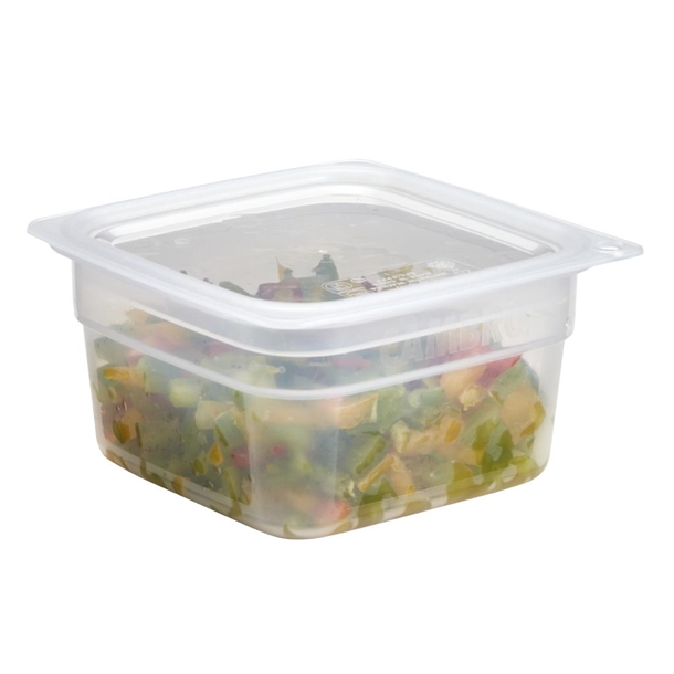 Cambro Fresh Pro Mini Square Polypropylene Container Translucent - 473ml