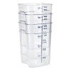 Cambro Fresh Pro Square Container Polycarbonate - Clear - 20.8Ltr Cambro Fresh Pro Square Container Polycarbonate - Clear - 20.8Ltr