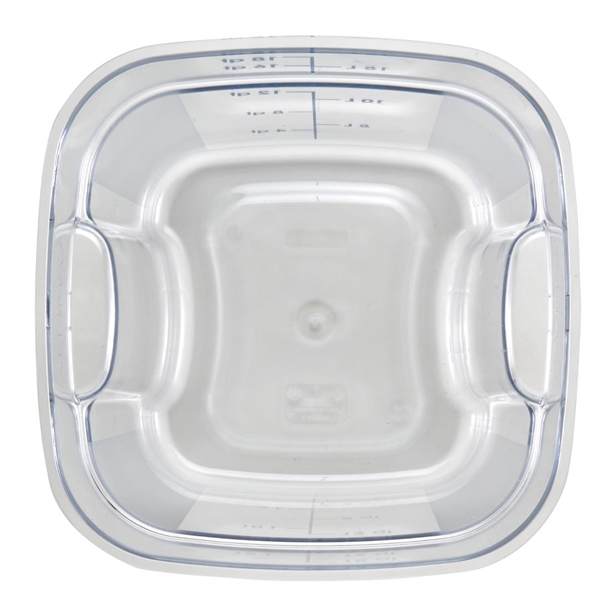 Cambro Fresh Pro Square Container Polycarbonate - Clear - 17.2Ltr Cambro Fresh Pro Square Container Polycarbonate - Clear - 17.2Ltr