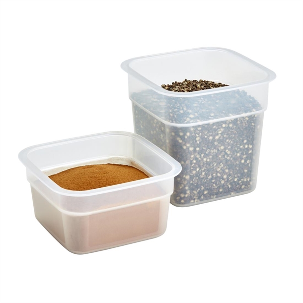 Cambro FreshPro Food Containers with Lid (2 x 0.95ltr and 2 x 0.47Ltr Pack) Cambro FreshPro Food Containers with Lid (2 x 0.95ltr and 2 x 0.47Ltr Pack)