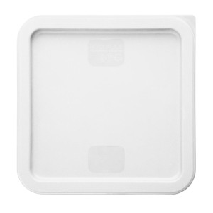 Hygiplas Square Food Storage Container Lid White Large