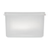 Araven Polypropylene 1/4 Gastronorm Containers With Lids 150mm (4 Pack)