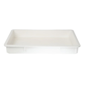 Cambro Pizza Dough Box - White - 460x660x76mm