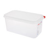 Araven Polypropylene 1/3 Gastronorm Containers With Lids 150mm (4 Pack) Araven Polypropylene 1/3 Gastronorm Containers With Lids 150mm (4 Pack)