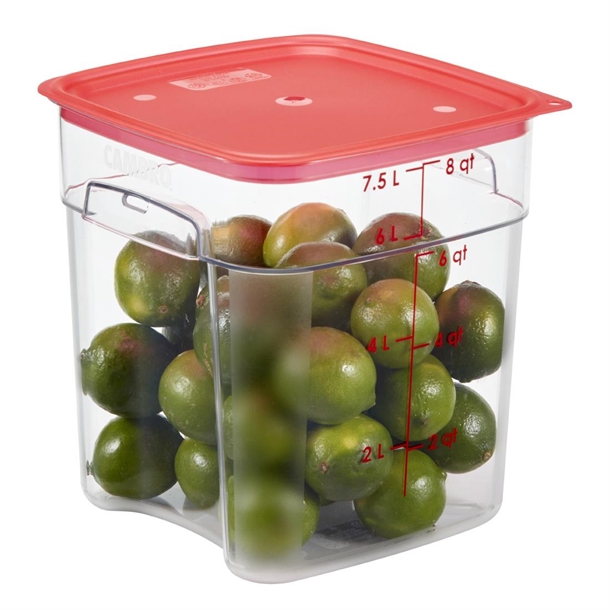 Cambro Fresh Pro Square Container Polycarbonate - Clear - 7.6Ltr