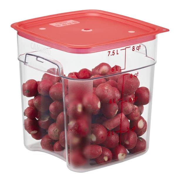Cambro Fresh Pro Square Container Polycarbonate - Clear - 7.6Ltr