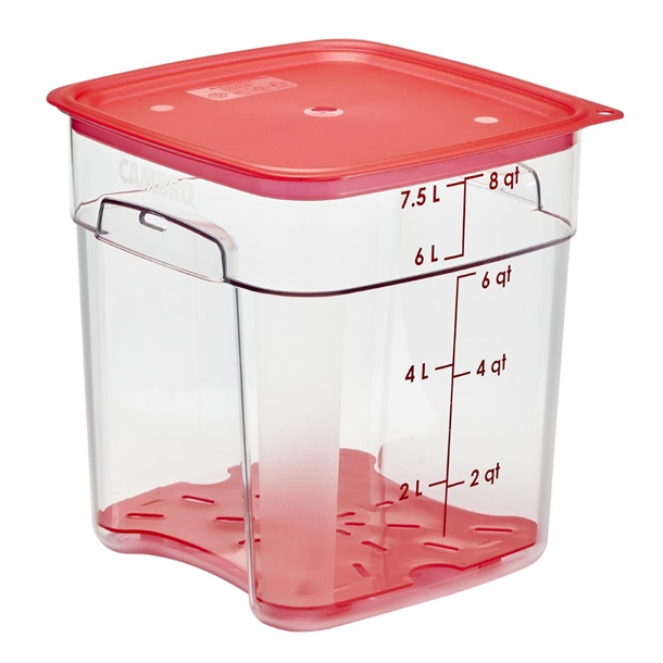 Cambro Fresh Pro Square Container Polycarbonate - Clear - 7.6Ltr