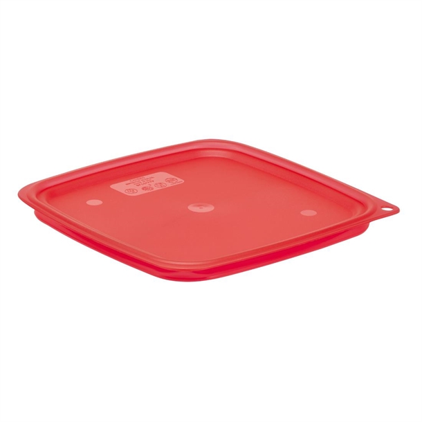 Cambro Lid to fit Fresh Pro Square Containers - Red - 5.7Ltr & 7.6Ltr Cambro Lid to fit Fresh Pro Square Containers - Red - 5.7Ltr & 7.6Ltr