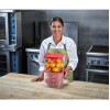 Cambro Lid to fit Fresh Pro Square Containers - Red - 5.7Ltr & 7.6Ltr Cambro Lid to fit Fresh Pro Square Containers - Red - 5.7Ltr & 7.6Ltr