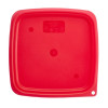 Cambro Lid to fit Fresh Pro Square Containers - Red - 5.7Ltr & 7.6Ltr Cambro Lid to fit Fresh Pro Square Containers - Red - 5.7Ltr & 7.6Ltr