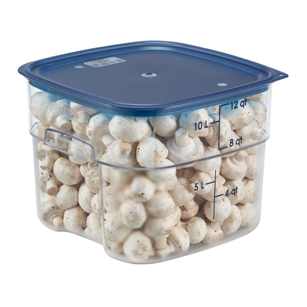 Cambro Fresh Pro Square Container Polycarbonate - Clear - 11.4Ltr Cambro Fresh Pro Square Container Polycarbonate - Clear - 11.4Ltr