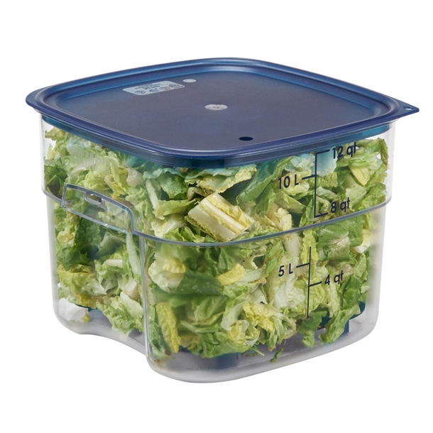 Cambro Fresh Pro Square Container Polycarbonate - Clear - 11.4Ltr Cambro Fresh Pro Square Container Polycarbonate - Clear - 11.4Ltr