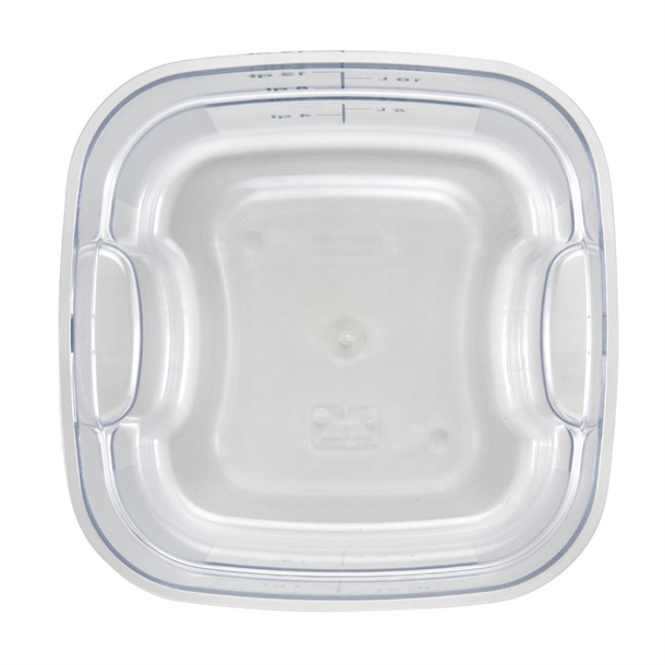 Cambro Fresh Pro Square Container Polycarbonate - Clear - 11.4Ltr Cambro Fresh Pro Square Container Polycarbonate - Clear - 11.4Ltr