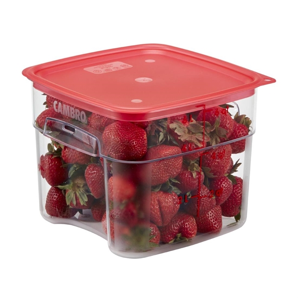 Cambro Fresh Pro Square Container Polycarbonate - Clear - 5.7Ltr Cambro Fresh Pro Square Container Polycarbonate - Clear - 5.7Ltr